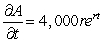 <strong>The value of an investment of $4,000 after t years in an account for which the interest rate 100r% is compounded continuously is given by the function dollars. Write the partial derivative </strong> A) B) C) D) E)