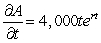 <strong>The value of an investment of $4,000 after t years in an account for which the interest rate 100r% is compounded continuously is given by the function dollars. Write the partial derivative </strong> A) B) C) D) E)
