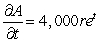 <strong>The value of an investment of $4,000 after t years in an account for which the interest rate 100r% is compounded continuously is given by the function dollars. Write the partial derivative </strong> A) B) C) D) E)