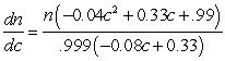 <strong>The cost of having specialty T-shirts made depends on the number of colors used in the T-shirt design and the number of T-shirts being ordered. A function giving A, the average cost per T-shirt, when c colors are used and n T-shirts are ordered is dollars. Find a formula for If the average cost is to remain constant, would you expect to be positive or negative?</strong> A) ; positive B) ; positive C) ; negative D) ; negative E) ; negative