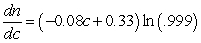 <strong>The cost of having specialty T-shirts made depends on the number of colors used in the T-shirt design and the number of T-shirts being ordered. A function giving A, the average cost per T-shirt, when c colors are used and n T-shirts are ordered is dollars. Find a formula for If the average cost is to remain constant, would you expect to be positive or negative?</strong> A) ; positive B) ; positive C) ; negative D) ; negative E) ; negative