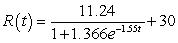 <strong>Between 1995 and 2001, the revenue of Sears Roebuck and Co. can be modeled as billion dollars per year, where t is the number of years after 1995. Assume that the revenue can be reinvested at 5.0% compounded annually. How much is Sears' revenue invested since 1995 worth in 2003? Round your answer to the nearest $10 billion.</strong> A) $270 billion B) $330 billion C) $880 billion D) $130 billion E) $400 billion