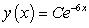 <strong>Find a general solution for the following differential equation: </strong> A) B) C) D) E)
