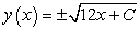 <strong>Find a general solution for the following differential equation: </strong> A) B) C) D) E)