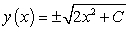 <strong>Find a general solution for the following differential equation: </strong> A) B) C) D) E)