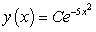 <strong>Find a general solution for the following differential equation: </strong> A) B) C) D) E)