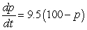 <strong>A person learns a new task at a rate that is equal to the percentage of the task not yet learned. Let p represent the percentage of the task already learned at time t (in hours). If a person begins learning at a rate of 19 percent per hour, write a differential equation describing the rate of change in the percentage of the task learned at time t.</strong> A) percent per hour B) percent per hour C) percent per hour D) percent per hour E) percent per hour