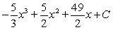 <strong>Evaluate the integral .</strong> A) B) C) D) E)