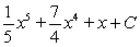 <strong>Evaluate the integral .</strong> A) B) C) D) E)