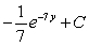 <strong>Find the indefinite integral. </strong> A) B) C) D) E)