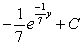 <strong>Find the indefinite integral. </strong> A) B) C) D) E)