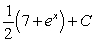 <strong>If possible, find the general antiderivative of .</strong> A) There is no general antiderivative. B) C) D) E)