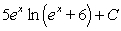 <strong>If possible, find the general antiderivative of .</strong> A) There is no general antiderivative. B) C) D) E)