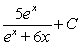 <strong>If possible, find the general antiderivative of .</strong> A) There is no general antiderivative. B) C) D) E)