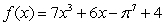 <strong>Calculate the derivative of the function with the appropriate formula. </strong> A) B) C) D) E)