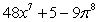 <strong>Calculate the derivative of the function with the appropriate formula. </strong> A) B) C) D) E)