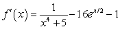 <strong>Find the derivative of .</strong> A) B) C) D) E)