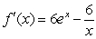 <strong>Find the derivative of .</strong> A) B) C) D) E)