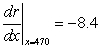 <strong>The revenue from the sale of x units of a commodity is r(x) Canadian dollars, and u(r) U.S. dollars is the equivalent value of r Canadian dollars. On September 8, 2009, $1 Canadian was worth $1.0764 U.S., and the rate of change of the U.S. dollar value was $0.925 U.S. per Canadian dollar. On the same day, sales were 470 units, producing revenue of $10,000 Canadian, and revenue was increasing by $4.2 Canadian per unit. Evaluate of the given expression on September 8, 2009, and write a sentence interpreting the value.</strong> A) Canadian dollars per unit On September 8, 2009, revenue was increasing by 4.2 Canadian dollars per unit. B) Canadian dollars per unit On September 8, 2009, revenue was increasing by 470 Canadian dollars per unit. C) Canadian dollars per unit On September 8, 2009, revenue was decreasing by 8.4 Canadian dollars per unit. D) Canadian dollars per unit On September 8, 2009, revenue was decreasing by 4.2 Canadian dollars per unit. E) Canadian dollars per unit On September 8, 2009, revenue was increasing by 8.4 Canadian dollars per unit.