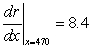 <strong>The revenue from the sale of x units of a commodity is r(x) Canadian dollars, and u(r) U.S. dollars is the equivalent value of r Canadian dollars. On September 8, 2009, $1 Canadian was worth $1.0764 U.S., and the rate of change of the U.S. dollar value was $0.925 U.S. per Canadian dollar. On the same day, sales were 470 units, producing revenue of $10,000 Canadian, and revenue was increasing by $4.2 Canadian per unit. Evaluate of the given expression on September 8, 2009, and write a sentence interpreting the value.</strong> A) Canadian dollars per unit On September 8, 2009, revenue was increasing by 4.2 Canadian dollars per unit. B) Canadian dollars per unit On September 8, 2009, revenue was increasing by 470 Canadian dollars per unit. C) Canadian dollars per unit On September 8, 2009, revenue was decreasing by 8.4 Canadian dollars per unit. D) Canadian dollars per unit On September 8, 2009, revenue was decreasing by 4.2 Canadian dollars per unit. E) Canadian dollars per unit On September 8, 2009, revenue was increasing by 8.4 Canadian dollars per unit.