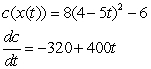 <strong>For the given pair of functions, write the composite function and its derivative in terms of one input variable. </strong> A) B) C) D) E)
