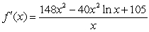 <strong>Using the product rule write the rate-of-change function. </strong> A) B) C) D) E)