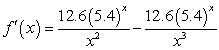 <strong>Find the derivative of .</strong> A) B) C) D) E)