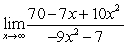 <strong>Use L'Hôpital's Rule to find the limit. </strong> A) B) C) D) E) Limit does not exist.
