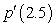 <strong>The function p gives the number of meters from an airport that a plane has flown after t minutes. What are the units on   .</strong> A) kilometers per minute B) meters per hour C) meters per minute D) kilometers per hour E) minutes per meter <div style=padding-top: 35px> 