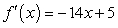<strong>Find the derivative of the given function using the algebraic method.  </strong> A)   B)   C)   D)   E)   <div style=padding-top: 35px> 