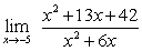 <strong>Use properties of limits and algebraic methods to find the limit, if it exists. </strong> A) B) C) D) E) does not exist