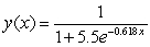 <strong>The following table gives the percent of the U.S. population with Internet connections for the years 1997 to 2003. Use a calculator to find the logistic function that models these data. Use x as the number of years past 1995. Source: U.S. Department of Commerce</strong> A) B) C) D) E)