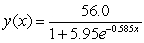 <strong>The following table gives the percent of the U.S. population with Internet connections for the years 1997 to 2003. Use a calculator to find the logistic function that models these data. Use x as the number of years past 1995. Source: U.S. Department of Commerce</strong> A) B) C) D) E)