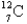 <strong>What is   ?</strong> A)There is no such thing. B)an isotope of carbon with 7 neutrons and 12 protons C)an isotope of carbon with 7 neutrons and 5 protons D)an isotope of carbon with 5 neutrons and 7 protons <div style=padding-top: 35px> 
