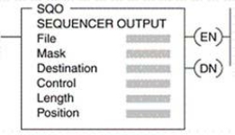<strong>For the SQO instruction shown, the ____ is the address of the word used to selectively screen out data. </strong> A)File B)Length C)Mask D)Destination
