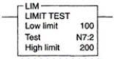 A value of 50 stored in N7:2 of would make this instruction true.  <div style=padding-top: 35px> 