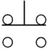 <strong>The pushbutton symbol shown would be classified as a(n): </strong> A)NO pushbutton. B)NC pushbutton. C)break-before-make pushbutton. D)ON/OFF pushbutton.