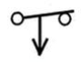 For the timer relay contact shown, when the relay coil is de-energized, there is a time delay before the contact closes.  <div style=padding-top: 35px> 