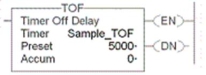 <strong>The delay time for the timer shown would be: </strong> A)5000 milliseconds. B)500 milliseconds. C)50 milliseconds. D)5 milliseconds.