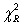 When the null hypothesis is true and n is greater than or equal to 5 per group,the test statistic is approximately distributed as a chi-square distribution.