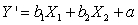 <strong>Which of the following equations is appropriate for a linear regression with three predictor variables?</strong> A) B) C) D)