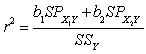 <strong>The equation for the standardized regression equation is,</strong> A) B) C) D)