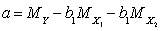 <strong>The equation for the standardized regression equation is,</strong> A) B) C) D)
