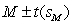 The estimation formula for the one-sample t is .