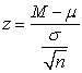 <strong>Because the sampling distribution of sample means is normally distributed,we can use the z transformation formula to find probabilities.Which of the following gives the appropriate notation for this formula?</strong> A) B) C) D)all of the above