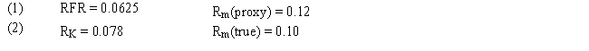 <strong>Assume that as a portfolio manager the beta of your portfolio is 1.15 and that your performance is exactly on target with the SML data under condition 1. If the true SML data is given by condition 2, how much does your performance differ from the true SML?  </strong> A) 2.53 percent lower B) 3.85 percent lower C) 2.53 percent higher D) 4.4 percent higher E) 3.85 percent higher <div style=padding-top: 35px> 