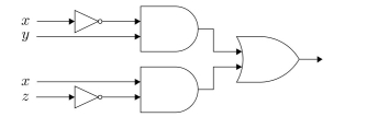 What is the output of the following circuit?