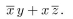 The output of the circuit is
