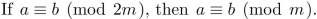 In questions 58-64 determine whether each of the following theorems is true or false. Assume that a, b, c, d, and m are integers with m > 1.