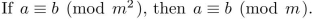 In questions 58-64 determine whether each of the following theorems is true or false. Assume that a, b, c, d, and m are integers with m > 1.